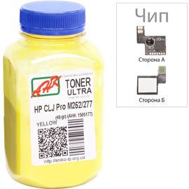 Купить Тонер+чип АНК для HP CLJ Pro M252/M277 ( тонер АНК, чип АНК) бутль 40г Yellow (1505177) по лучшей цене