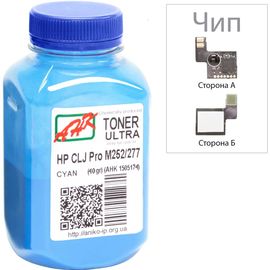 Купить Тонер+чип АНК для HP CLJ Pro M252/M277 ( тонер АНК, чип АНК) бутль 40г Cyan (1505175) по лучшей цене