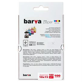Купить Фотобумага матовая 180 г/м2, 10x15, 100 л Original Barva (IP-A180-255) по лучшей цене