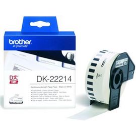 Купить Лента для печати наклеек 12 мм x 30,48 м Brother (DK22214) по лучшей цене