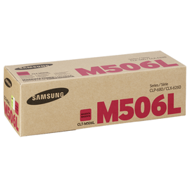Купить Картридж тонерный Samsung M506L для CLP-680/CLX-6260 3500 копий Magenta (SU307A) по лучшей цене