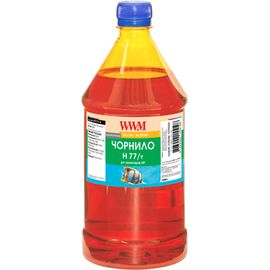 Купить Чернила WWM для HP №177/85 1000г Yellow Водорастворимые (H77/Y-4) по лучшей цене