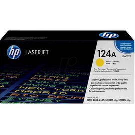 Купить Картридж тонерный HP 124A для CLJ 1600/2600/2605 2000 копий Yellow (Q6002A) по лучшей цене