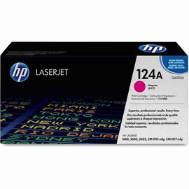 Купить Картридж тонерный HP 124A для CLJ 1600/2600/2605 2000 копий Magenta (Q6003A) по лучшей цене