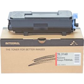 Купить Туба с тонером Integral для Kyoсera Mita ECOSYS P3045n/3050 аналог TK-3160 Black (12100173) по лучшей цене