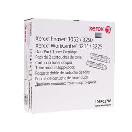 Купить Картридж тонерный Xerox для Phaser P3052/3260, WC3215/3225 2x3000 копий Black (106R02782) двойная упаковка по лучшей цене