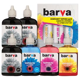 Купить Комплект чернил Canon PGI-470PGBK + CLI-471BK/C/M/Y/GY специальные 6x90 г, BK/C/M/Y/GY Barva (CPGI470-090-2MP) по лучшей цене