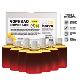 Купить Чернила Epson универсальные №1 10x100 мл, водорастворимые, желтые Service Pack Barva (EU1-1SP-Y) по лучшей цене
