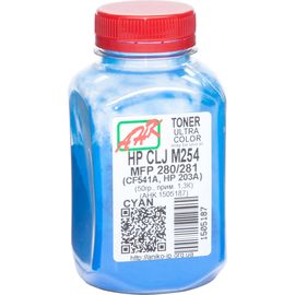 Купить Тонер АНК для HP CLJ M254/MFP280/281 бутль 50г Cyan (1505187) по лучшей цене