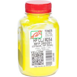Купить Тонер АНК для HP CLJ M254/MFP280/281 бутль 50г Yellow (1505189) по лучшей цене