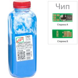 Купить Тонер+чип АНК для LBP-710/712 ( тонер АНК, чип АНК) бутль 180г Cyan (1505199) по лучшей цене