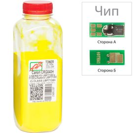Купить Тонер+чип АНК для LBP-710/712 ( тонер АНК, чип АНК) бутль 180г Yellow (1505201) по лучшей цене
