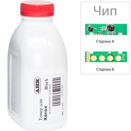 Купить Тонер+чип АНК для Xerox Phaser 3052/WC 3215 ( тонер АНК, чип АНК) бутль 90г Black (3202733) по лучшей цене