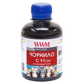 Купить Чернила WWM для Canon CLI-426G/CLI-521G 200г Gray Водорастворимые (C11/GY) по лучшей цене