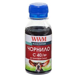 Купить Чернила WWM для Canon PG-40Bk/PG-50Bk/PGI-5Bk 100г Black Пигментные (C40/BP-2) по лучшей цене