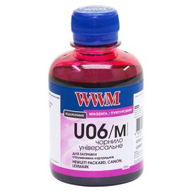 Купить Чернила WWM для Canon/HP/Lexmark 200г Magenta Водорастворимые (U06/M) универсальные по лучшей цене