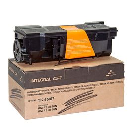 Купить Туба с тонером Integral для Kyocera Mita FS-3820/3830 аналог TK-65 Black (12100032) по лучшей цене