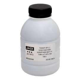 Купить Тонер HP LaserJet P1005/1010 флакон, 150 г Jadi (TSM-JLT-073-150) по лучшей цене