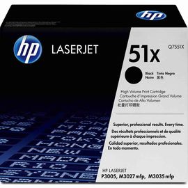 Купить Картридж тонерный HP 51X для LJ P3005/M3027/M3035 13000 копий Black (Q7551X) по лучшей цене