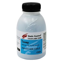 Купить тонер Odyssey HP CLJ Pro M452 50 г сyan (фасованный) Static Control по лучшей цене