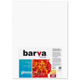 Купить Фотобумага глянцевая 120 г/м2, A3, 20 л Everyday Barva (IP-CE120-259) по лучшей цене
