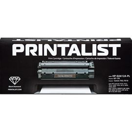 Купить Картридж тонерный PRINTALIST для HP LJ 1010/1020/3015/3050/M1319 аналог Q2612A Black (HP-Q2612A-PL) по лучшей цене