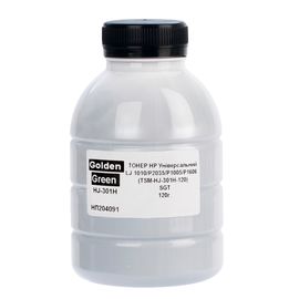 Купить Тонер HP универсальный флакон, 120 г GoldenGreen (TSM-HJ-301H-120) по лучшей цене