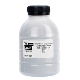 Купить Тонер HP универсальный флакон, 120 г GoldenGreen (TSM-HJ-202H-120) по лучшей цене