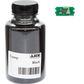 Купить Тонер+чип АНК для Kyocera-Mita Ecosys P3045 ( тонер АНК, чип АНК) бутль 375г Black (3203118) по лучшей цене