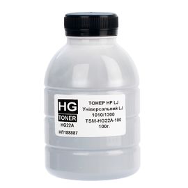 Купить Тонер HP универсальный LaserJet 1010 флакон, 100 г HG toner (TSM-HG22A-100) по лучшей цене