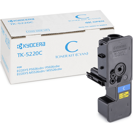 Купить Туба с тонером KYOCERA TK-5220C для M5521/P5021 1200 копий Cyan (1T02R9CNL1) по лучшей цене