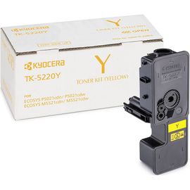 Купить Туба с тонером KYOCERA TK-5220Y для M5521/P5021 1200 копий Yellow (1T02R9ANL1) по лучшей цене
