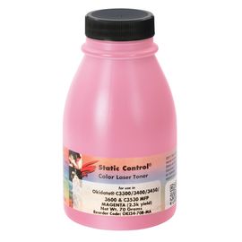 Купить тонер Okidata 3400 70г (2.5k) magenta Static Control по лучшей цене
