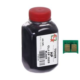 Купить Тонер+чип АНК для HP CLJ CP1025 ( тонер АНК, чип АНК) бутль 40г Black (1500122) по лучшей цене