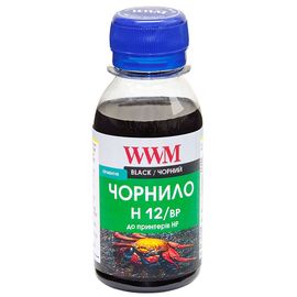 Купить Чернила WWM для HP №10/11/12 100г Black Пигментные (H12/BP-2) по лучшей цене
