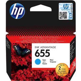 Купить Картридж HP для DJ Ink Advantage 3525/4615/4625 HP 655 Cyan (CZ110AE) по лучшей цене
