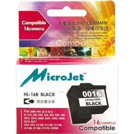 Купить Картридж MicroJet для Lexmark CJ Z13/23/33 аналог №16 ( 10N0016) Black (HL-16B) по лучшей цене