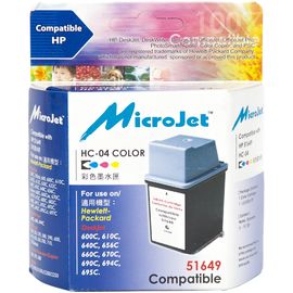 Купить Картридж MicroJet для HP DJ 600 series аналог HP №49 ( 51649AE) Color (HC-04) по лучшей цене