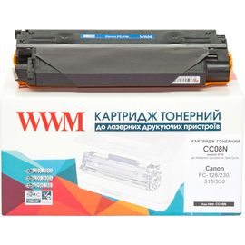 Купить Картридж тонерный WWM для Canon FC-128/230/310/330 аналог E16 Black (CC08N) по лучшей цене