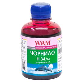 Купить Чернила WWM для HP №22/121/122 200г Magenta Водорастворимые (H34/M) по лучшей цене