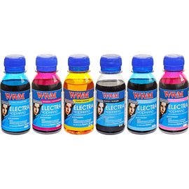Купить Комплект чернил WWM ELECTRA для Epson Водорастворимые 6х100г B/C/M/Y/LC/LM (ELECTR.SET62) универсальные по лучшей цене
