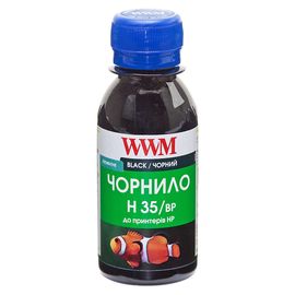 Купить Чернила WWM для HP №21/129/121 100г Black Пигментные (H35/BP-2) для СНПЧ по лучшей цене
