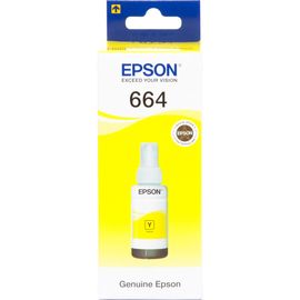 Купить Контейнер с чернилами Epson для L110/L210/L300 Yellow (C13T66444A) по лучшей цене