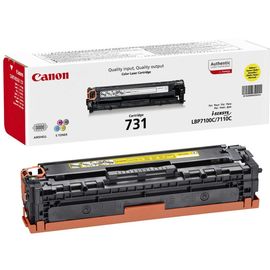 Купить Картридж тонерный Canon 731 для LBP-7100Cn/LBP7110Cw 1500 копий Yellow (6269B002) по лучшей цене