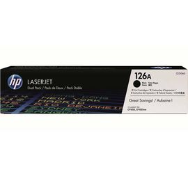 Купить Картридж тонерный HP 126A для HP CP1025/1025nw 2x1200 копий Black (CE310AD) двойная упаковка по лучшей цене