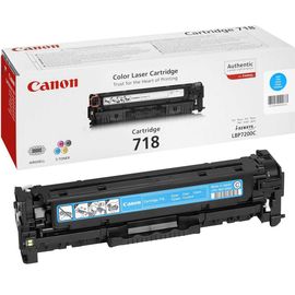 Купить Картридж тонерный Canon 718 для LBP-7200, MF9220 2900 копий Cyan (2661B002) по лучшей цене