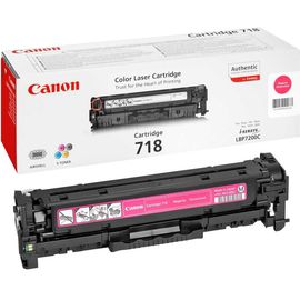 Купить Картридж тонерный Canon 718 для LBP-7200, MF9220 2900 копий Magenta (2660B002) по лучшей цене