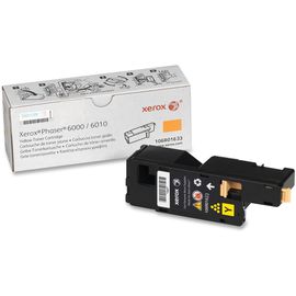Купить Картридж тонерный Xerox для Phaser 6000/6010N 1000 копий Yellow (106R01633) по лучшей цене