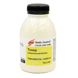 Купить тонер универсальный Brother 100г yellow (фасованный) Static Control по лучшей цене