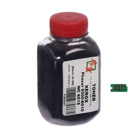 Купить Тонер+чип АНК для Xerox Phaser 6000/6010 ( тонер АНК, чип АНК) бутль 35г Black (1500251) реГион 1 и 3 по лучшей цене
